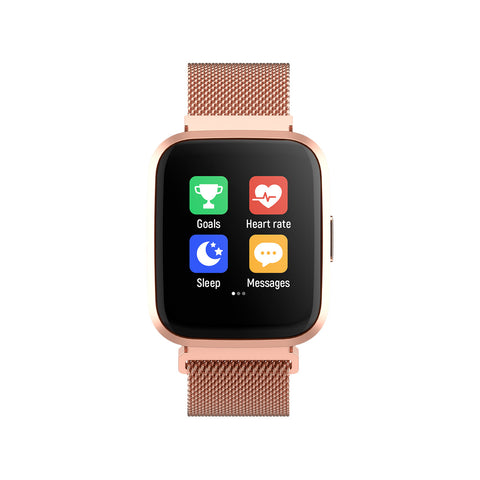 Reloj smartwatch forever forevigo 2 sw - 310 rose gold color oro rosa