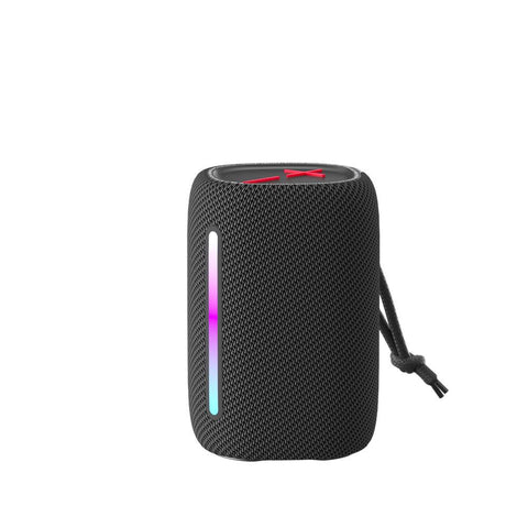 Altavoz bluetooth forever bs - 10 led black color negro