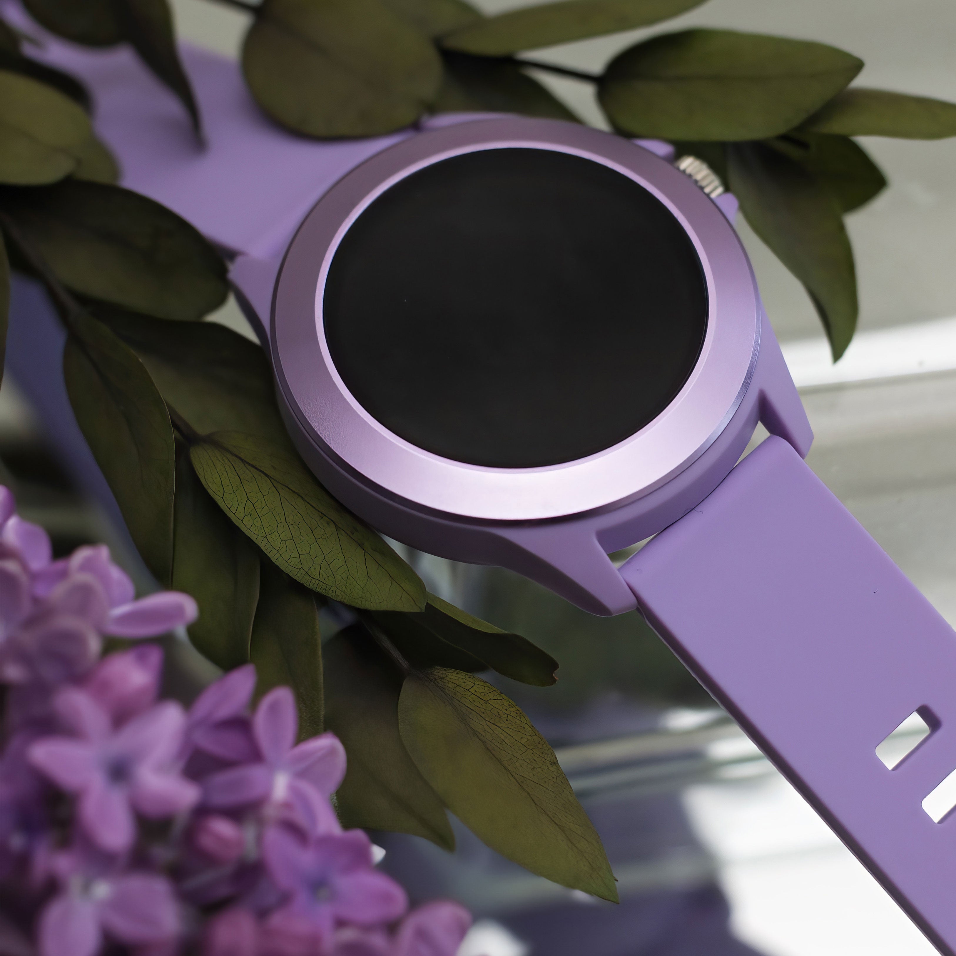 Reloj smartwatch forever colorum cw - 300 color morado