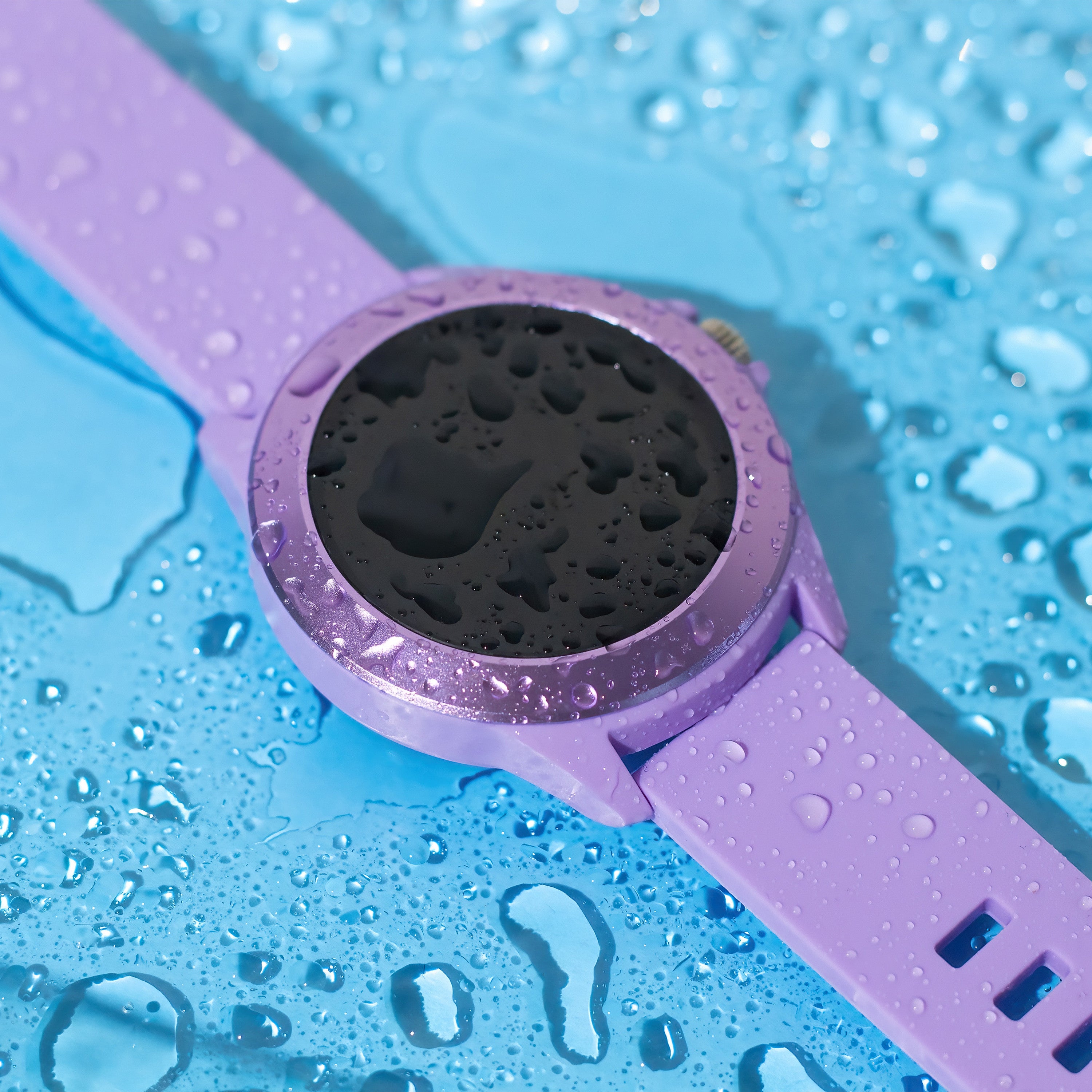 Reloj smartwatch forever colorum cw - 300 color morado