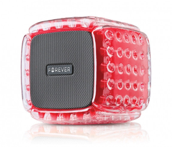 Altavoz bluetooth forever bumpair bs - 700 red color rojo