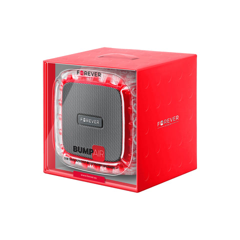 Altavoz bluetooth forever bumpair bs - 700 red color rojo