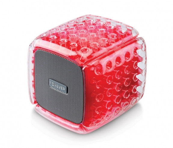 Altavoz bluetooth forever bumpair bs - 700 red color rojo