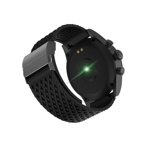 Reloj smartwatch forever amoled icon aw - 100 color negro