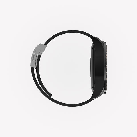 Reloj smartwatch forever amoled icon aw - 100 color negro