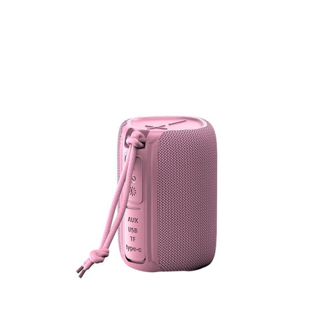 Altavoz bluetooth forever bs - 10 led pink color rosa