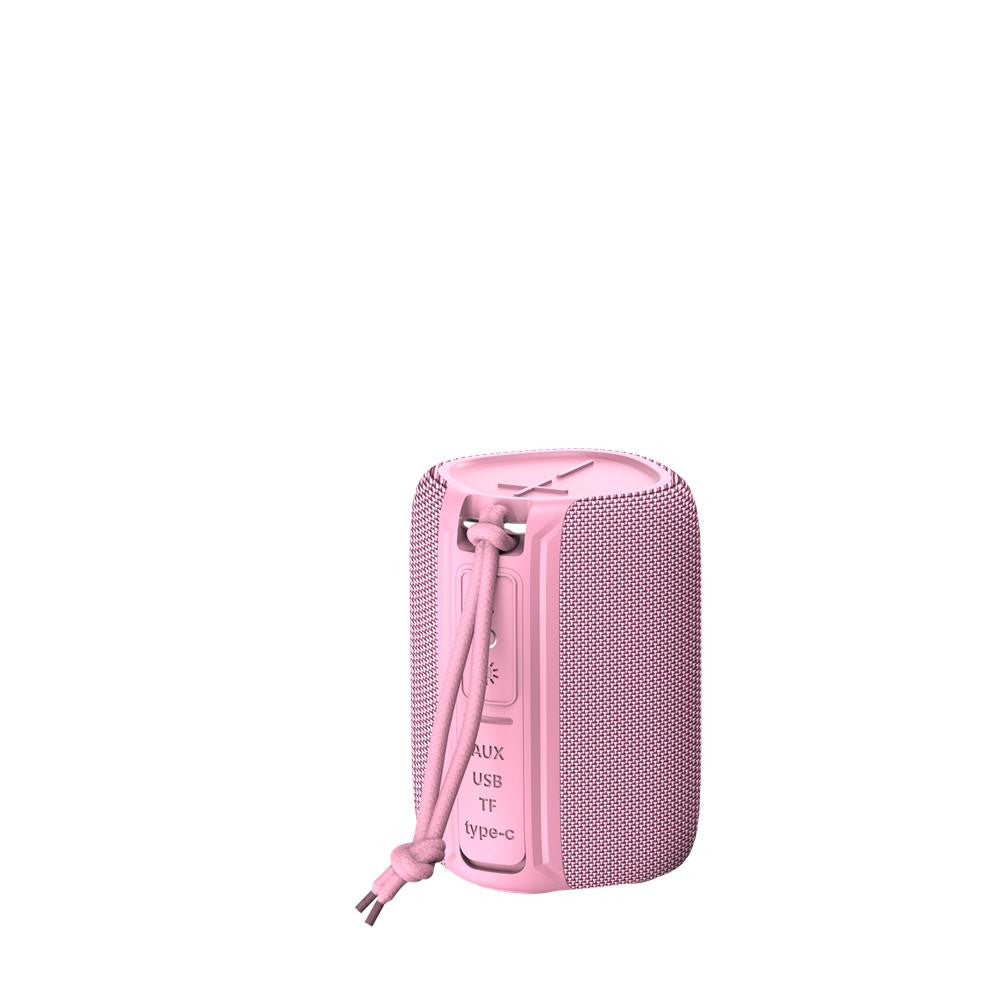 Altavoz bluetooth forever bs - 10 led pink color rosa