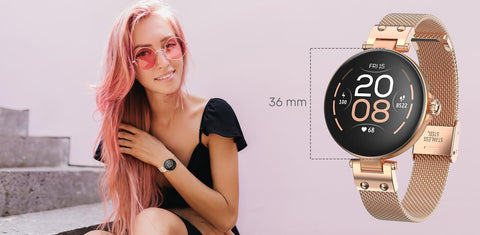 Reloj smartwatch forever forvive petite sb - 305 rose gold color oro rosa