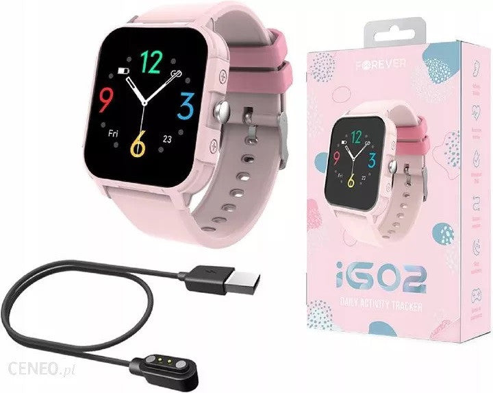 Reloj smartwatch forever igo 2 jw - 150 color rosa