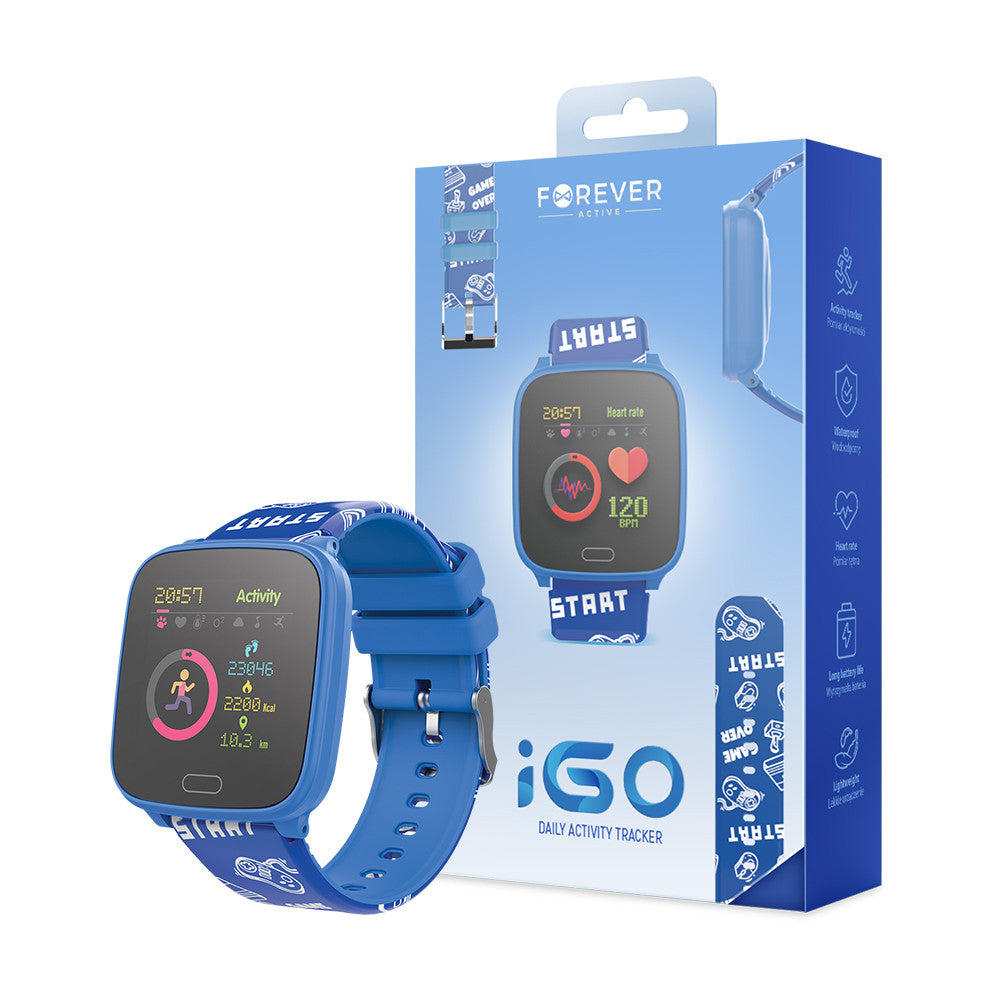 Reloj smartwatch forever igo jw - 100 color azul