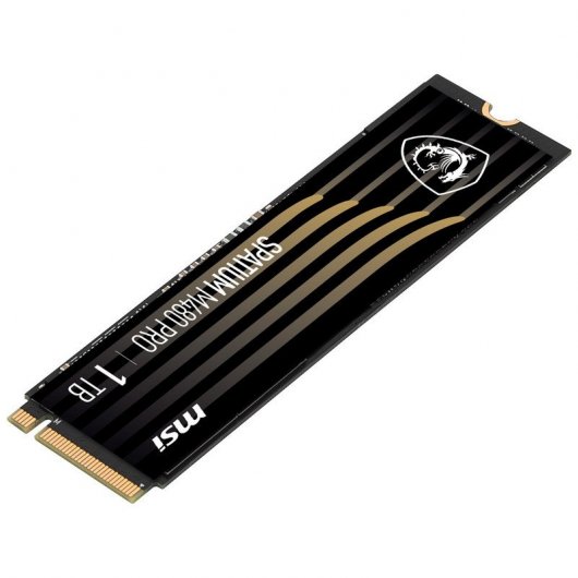 Disco duro interno solido ssd msi spatium m480 pro 1tb m.2 nvme pcie4