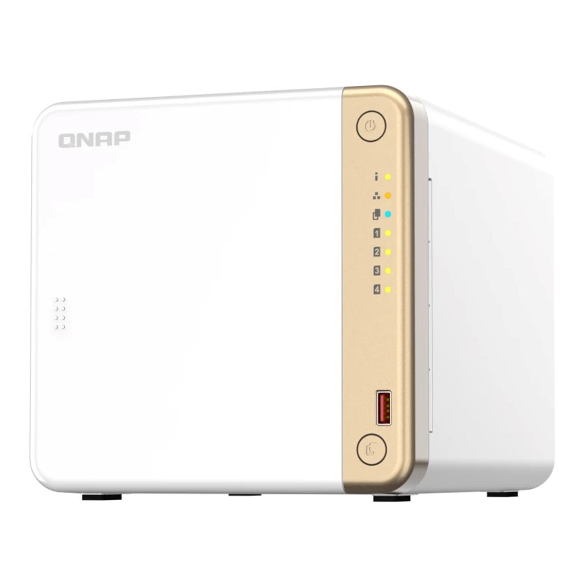 Servidor nas qnap ts - 462 - 4g 4gb gigabit ethernet