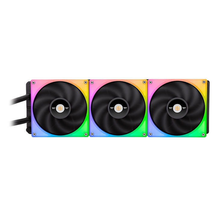 Kit refrigeracion liquida gaming thermaltake aio ultra d - rgb -  display -  3 x 140mm -  multisocket