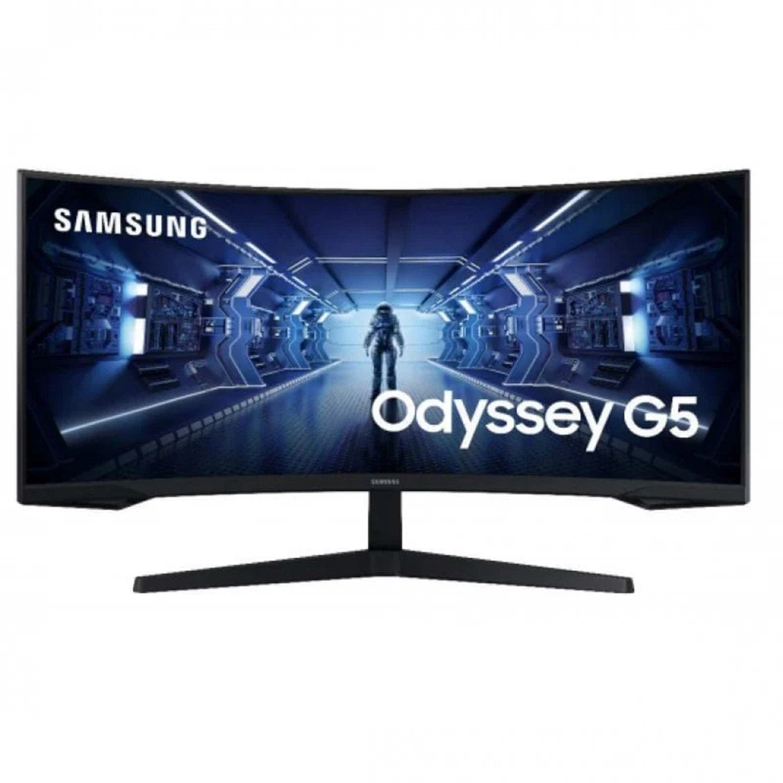 Monitor gaming led 34pulgadas samsung odyssey g5 lc34g55twwpxen curvo - va - wqhd - dp - hdmi - 165hz - 1ms - vesa 75 x 75