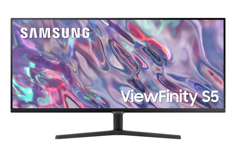 Monitor led 34pulgadas samsung viewfinity s5 ls34c500gauxen va - uwqhd - dp - hdmi - 100hz - 5ms - vesa 100 x 100