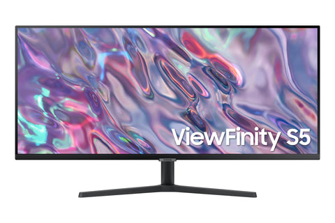 Monitor led 34pulgadas samsung viewfinity s5 ls34c500gauxen va - uwqhd - dp - hdmi - 100hz - 5ms - vesa 100 x 100