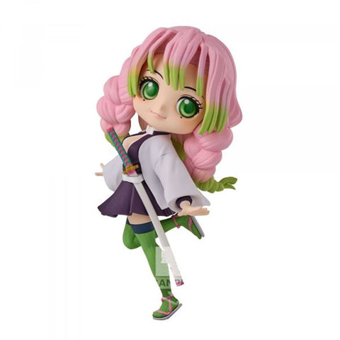 Figura banpresto q posket demon slayer kimetsu no yaiba mitsuri kanroji ii 14cm