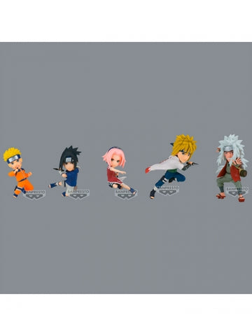 Figura banpresto naruto world collectable figure 12 unidades 7cm