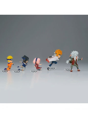 Figura banpresto naruto world collectable figure 12 unidades 7cm