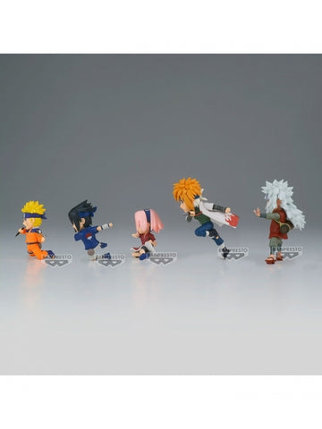 Figura banpresto naruto world collectable figure 12 unidades 7cm