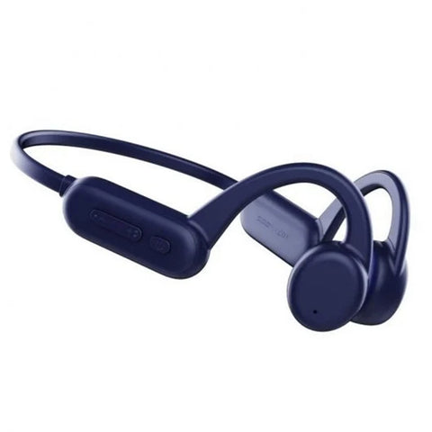 Auriculares deportivos bluetooth leotec true bone conduction ipx8 32gb azul