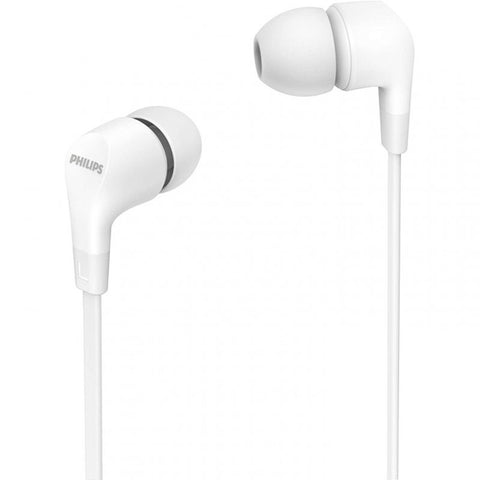 Auriculares philips tae1105wt - 00 jack 3.5mm blanco