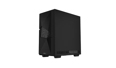 Caja gaming deepcool cyclops argb cristal templado usb tipo c negra