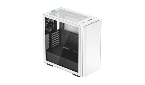 Caja gaming deepcool ck500 cristal templado usb 3.0 usb tipo c blanca