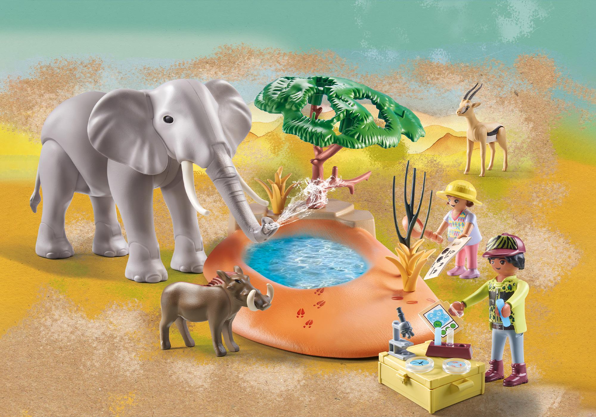 Playmobil wiltopia elefante en la charca