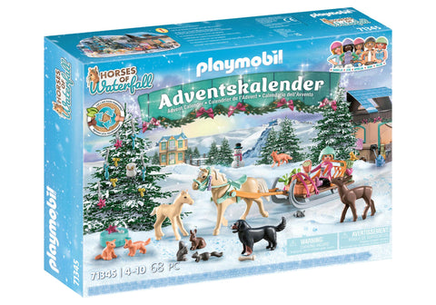 Playmobil calendario de adviento -  paseo en trineo