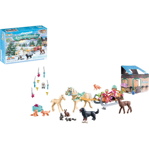 Playmobil calendario de adviento -  paseo en trineo