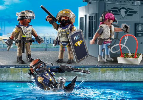 Playmobil fuerzas especiales set figuras