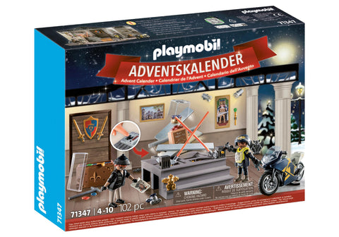 Calendario de adviento playmobil robo en el museo