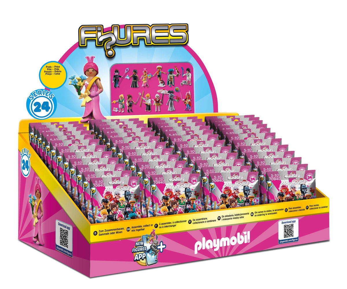 Playmobil desk display figuras niña x 48 (serie 24)