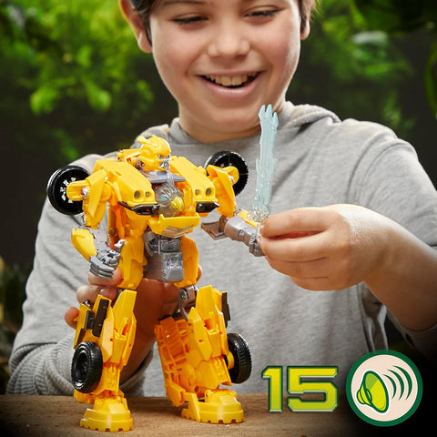 Figura hasbro transformers: el despertar de las bestias -  bumblebee modo bestia