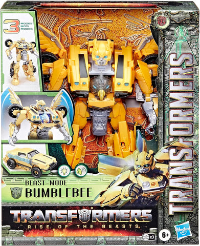 Figura hasbro transformers: el despertar de las bestias -  bumblebee modo bestia