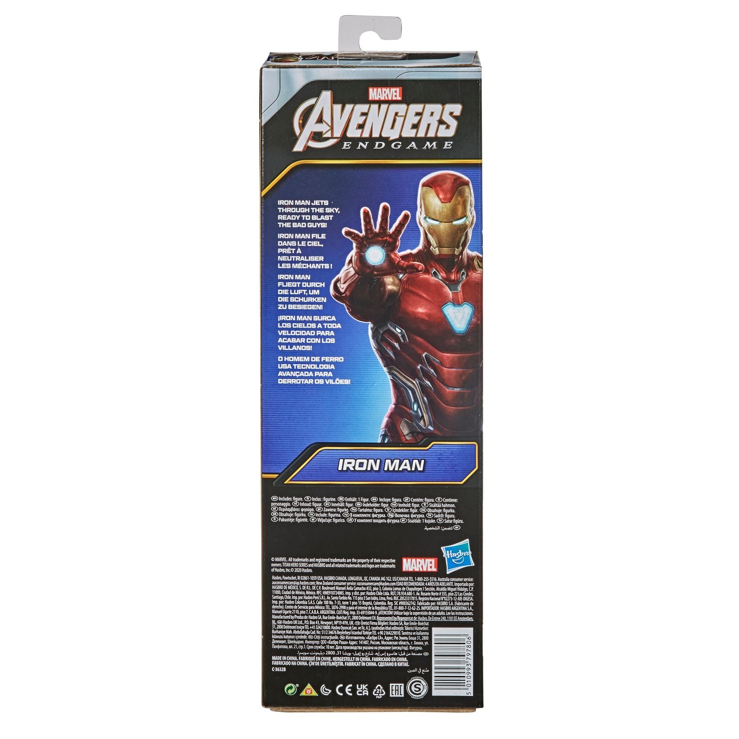 Figura hasbro marvel avengers iron man