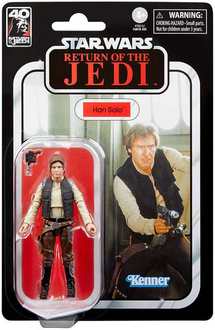 Figura hasbro star wars retro collection el retorno del jedi -  han solo