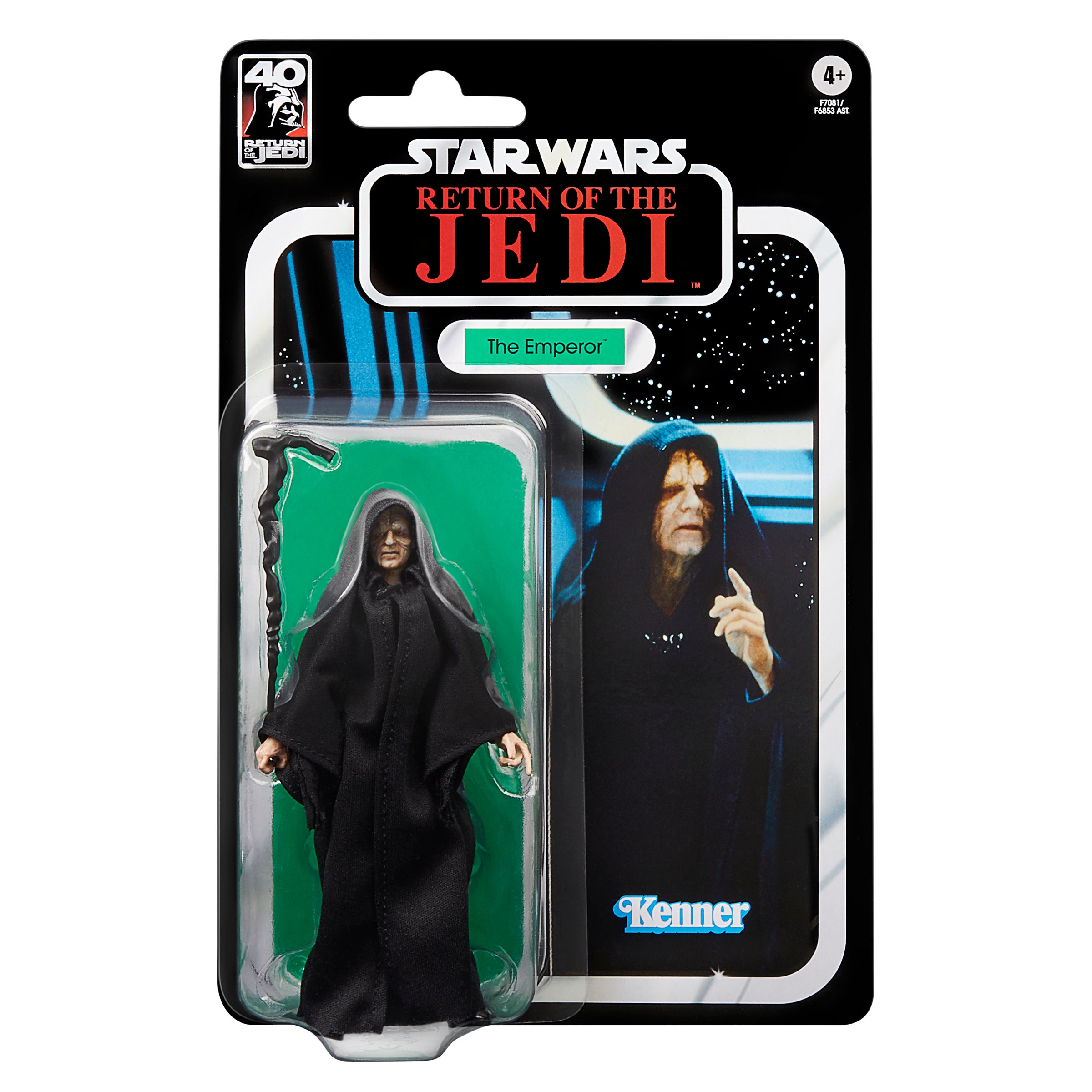 Figura hasbro star wars the black series the return of jedi the emperor