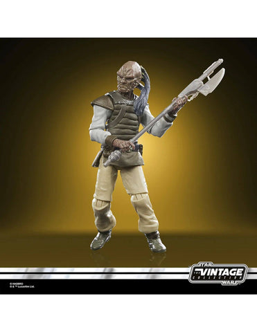 Figura hasbro star wars the vintage collecton el retorno del jedi weequay