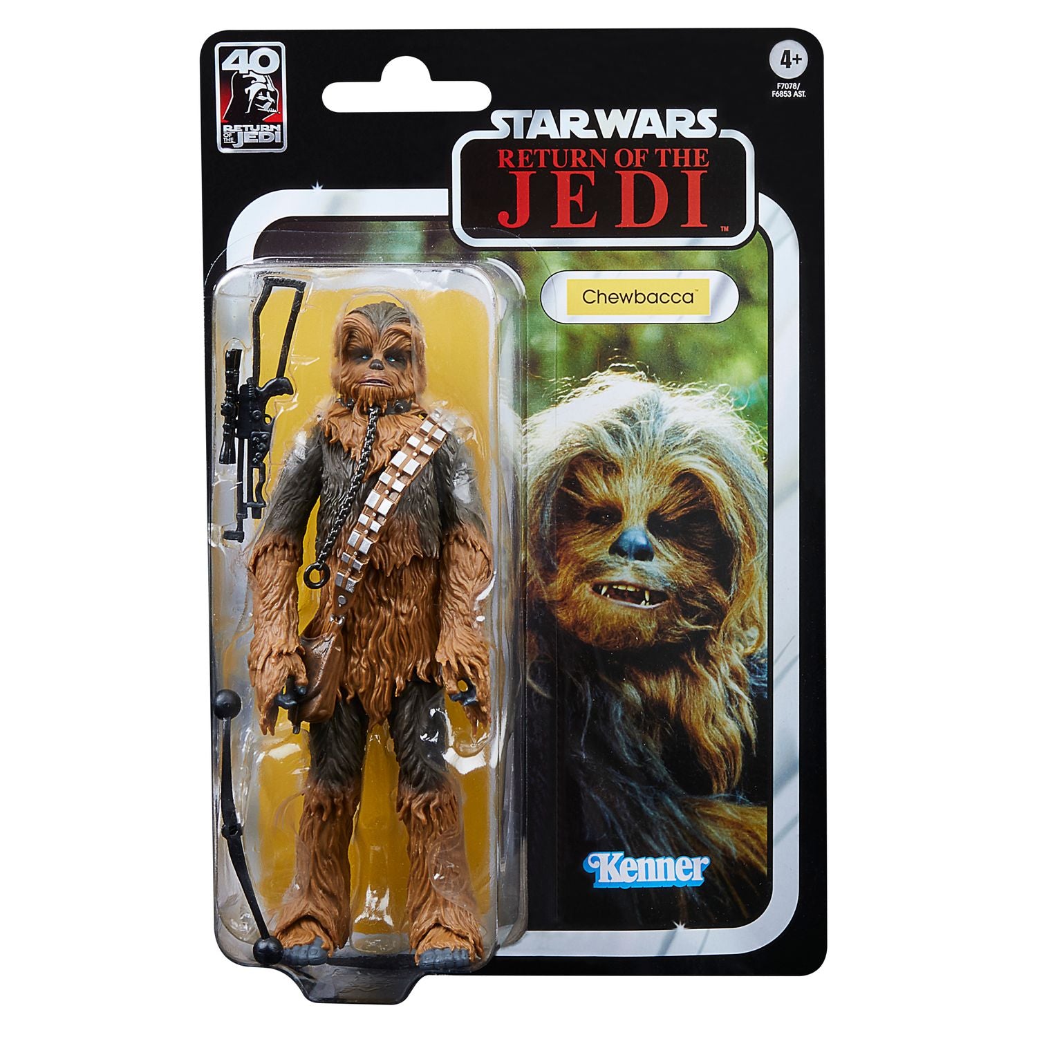 Figura hasbro star wars the black series el retorno del jedi chewbacca