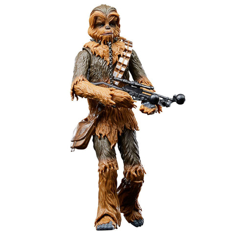 Figura hasbro star wars the black series el retorno del jedi chewbacca