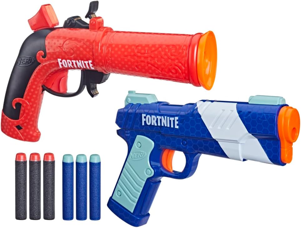 Set doble lanzadores hasbro nerf fortnite