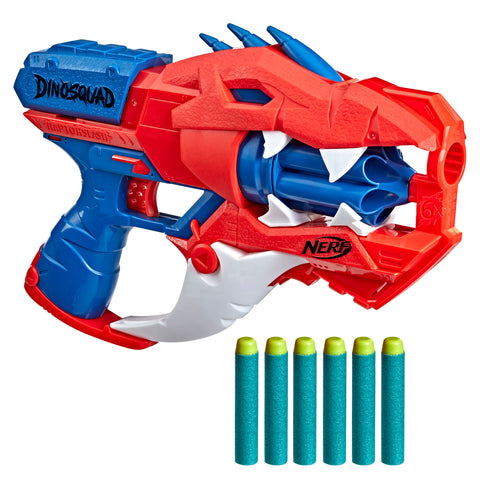 Lanzador hasbro nerf dino squad raptor slash