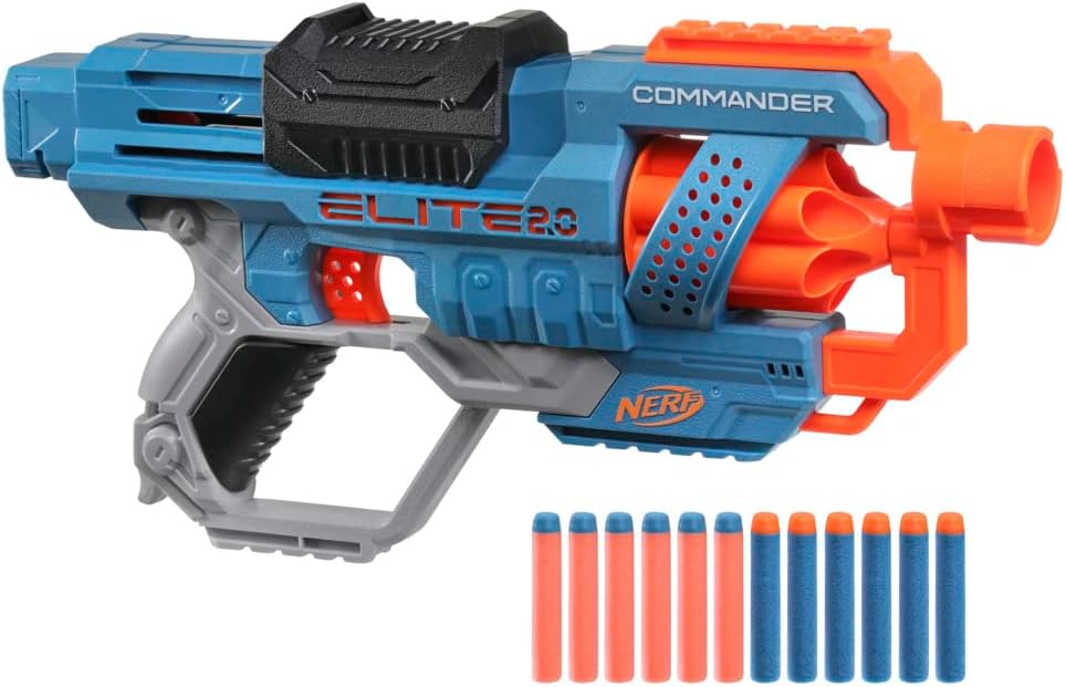 Lanzador hasbro nerf elite 2.0 commander rd - 6