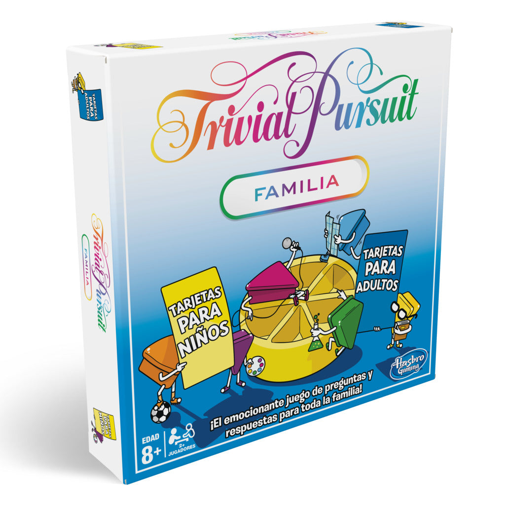 Juego de mesa trivial edición familia -  español