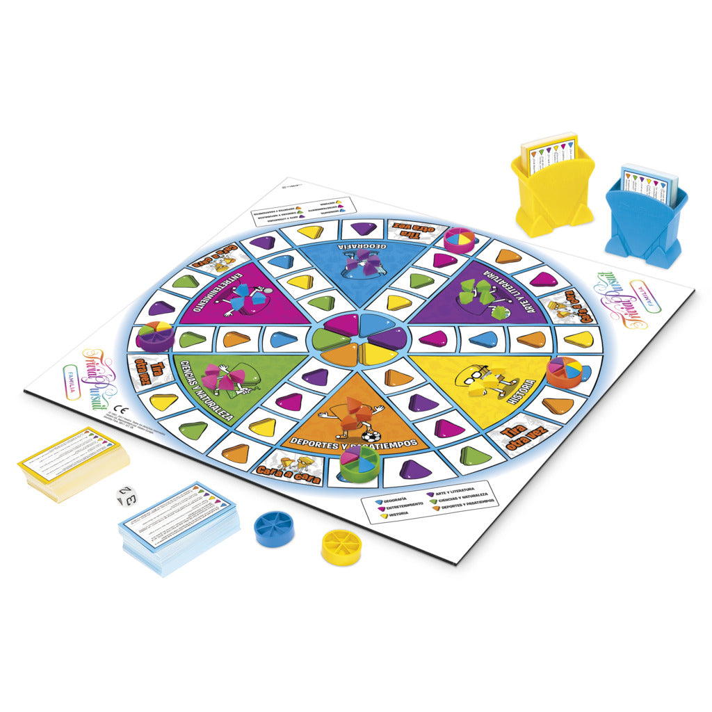 Juego de mesa trivial edición familia -  español