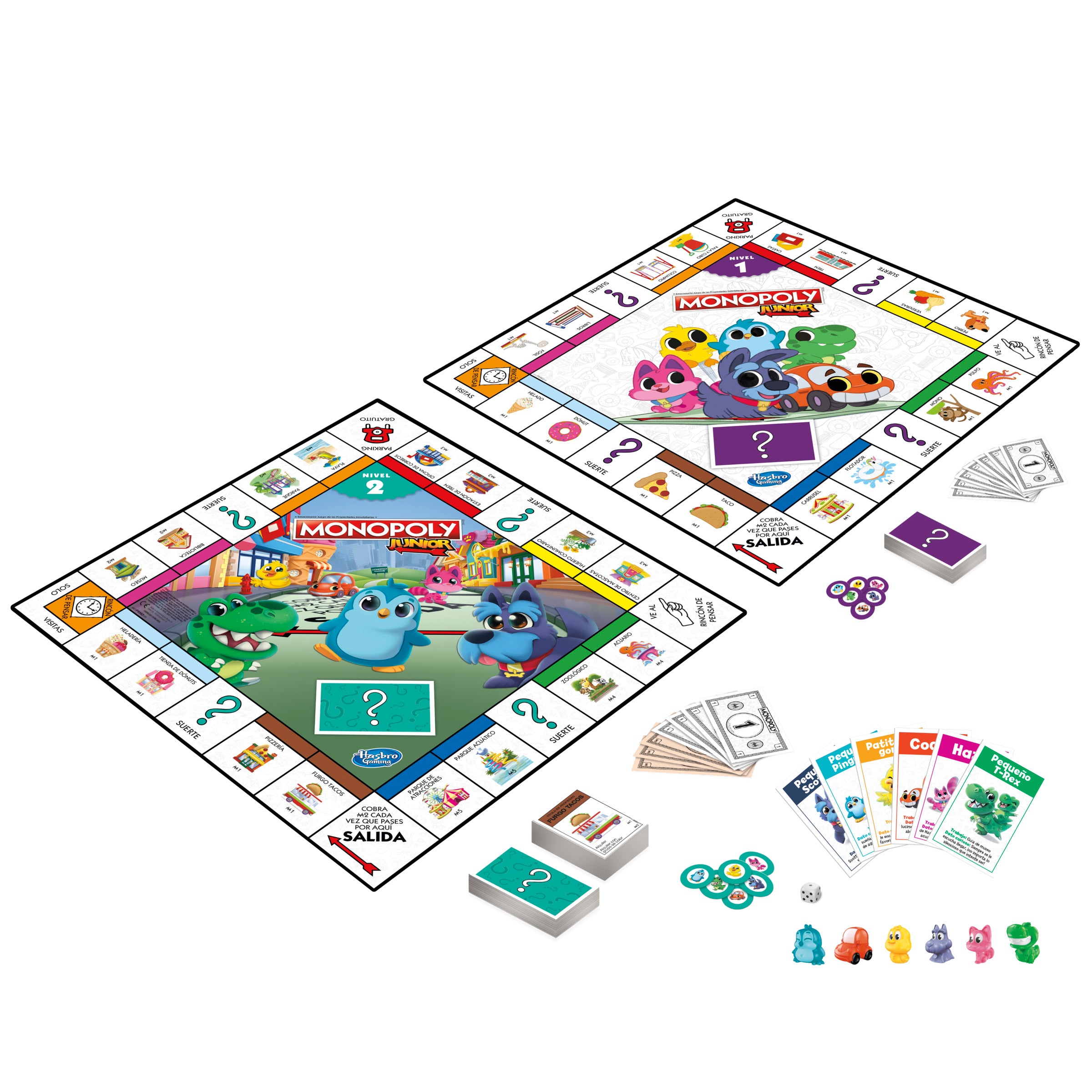 Juego de mesa hasbro monopoly junior español