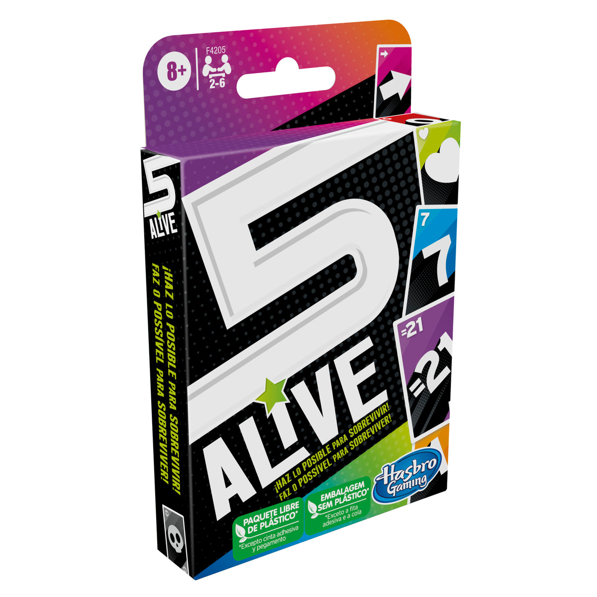 Juego de cartas 5 alive