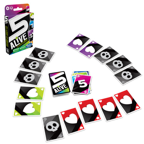 Juego de cartas 5 alive